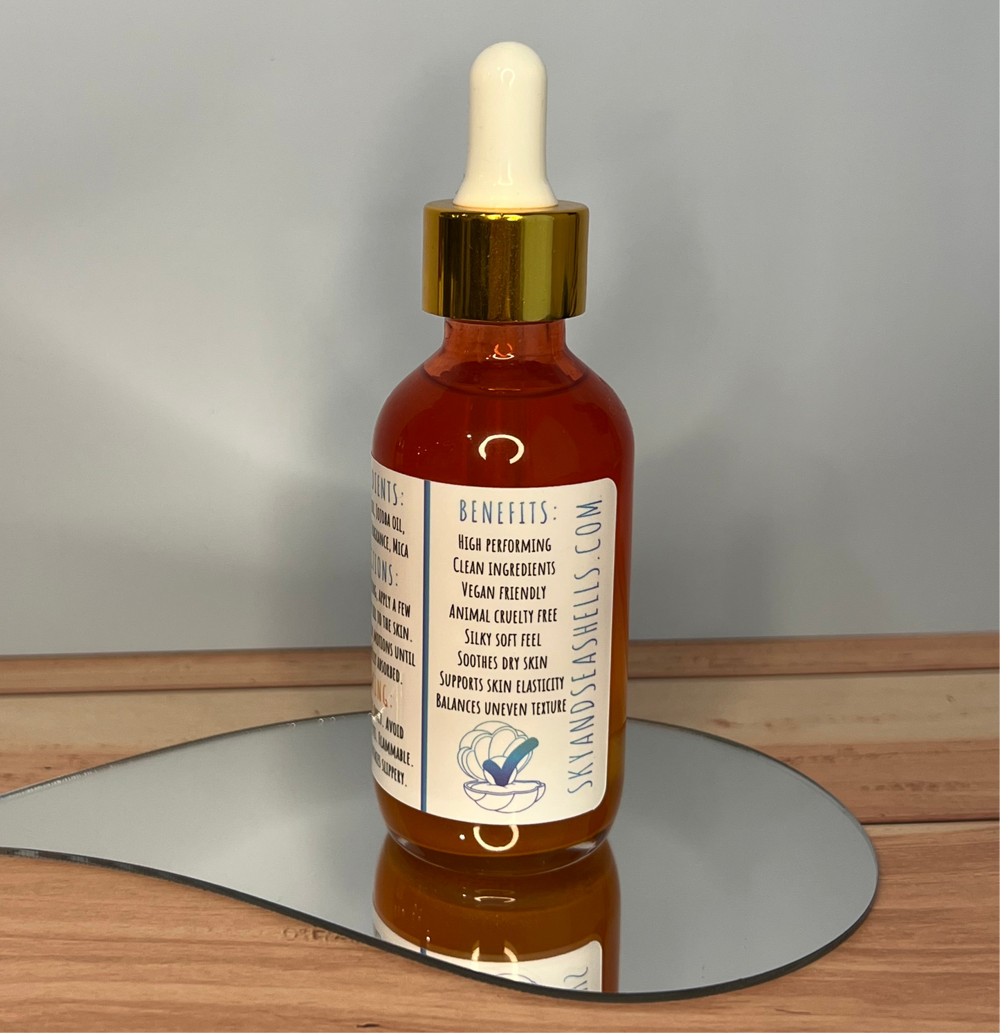 “Tangerine” Scented Body Oil