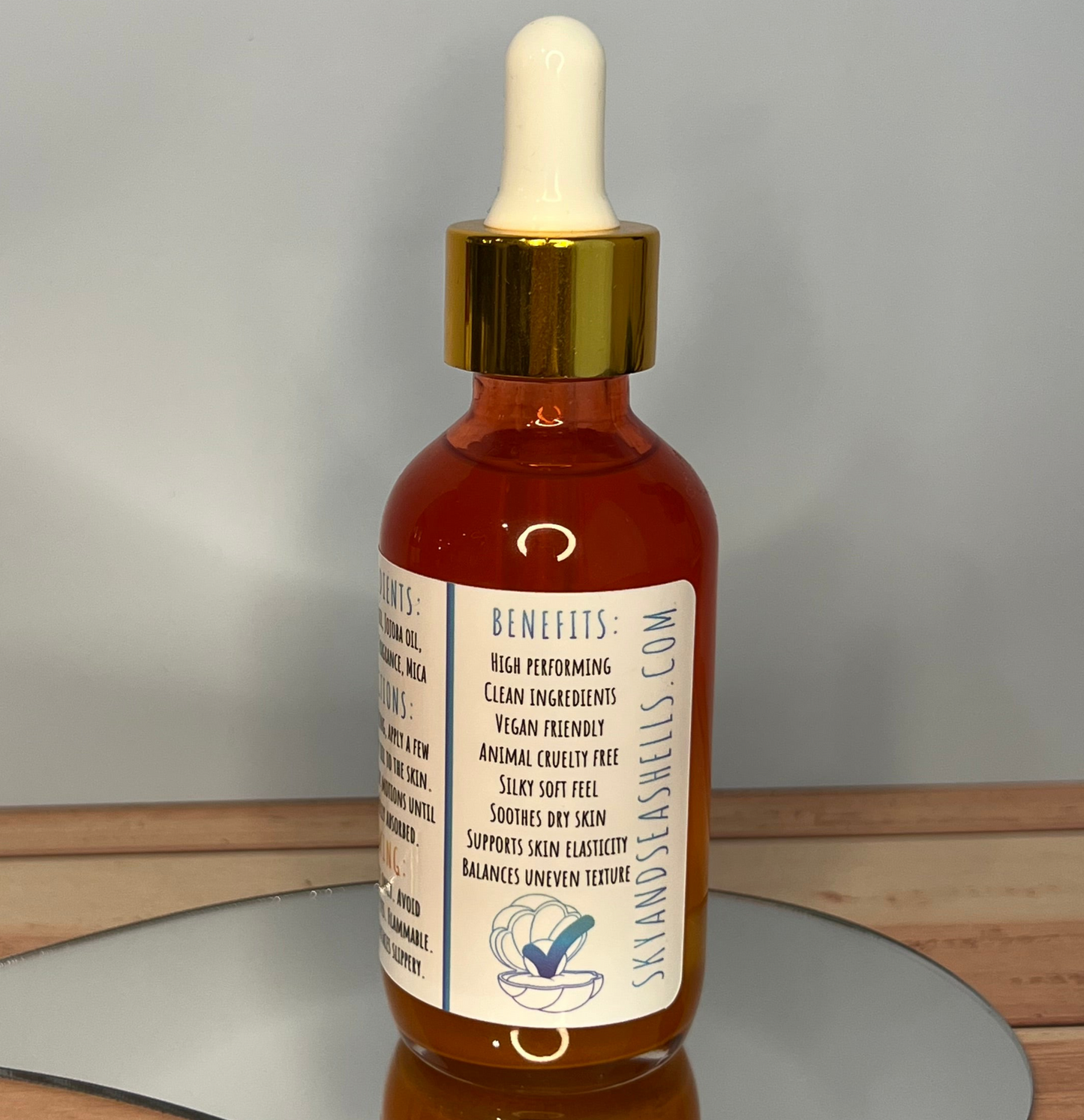 “Tangerine” Scented Body Oil