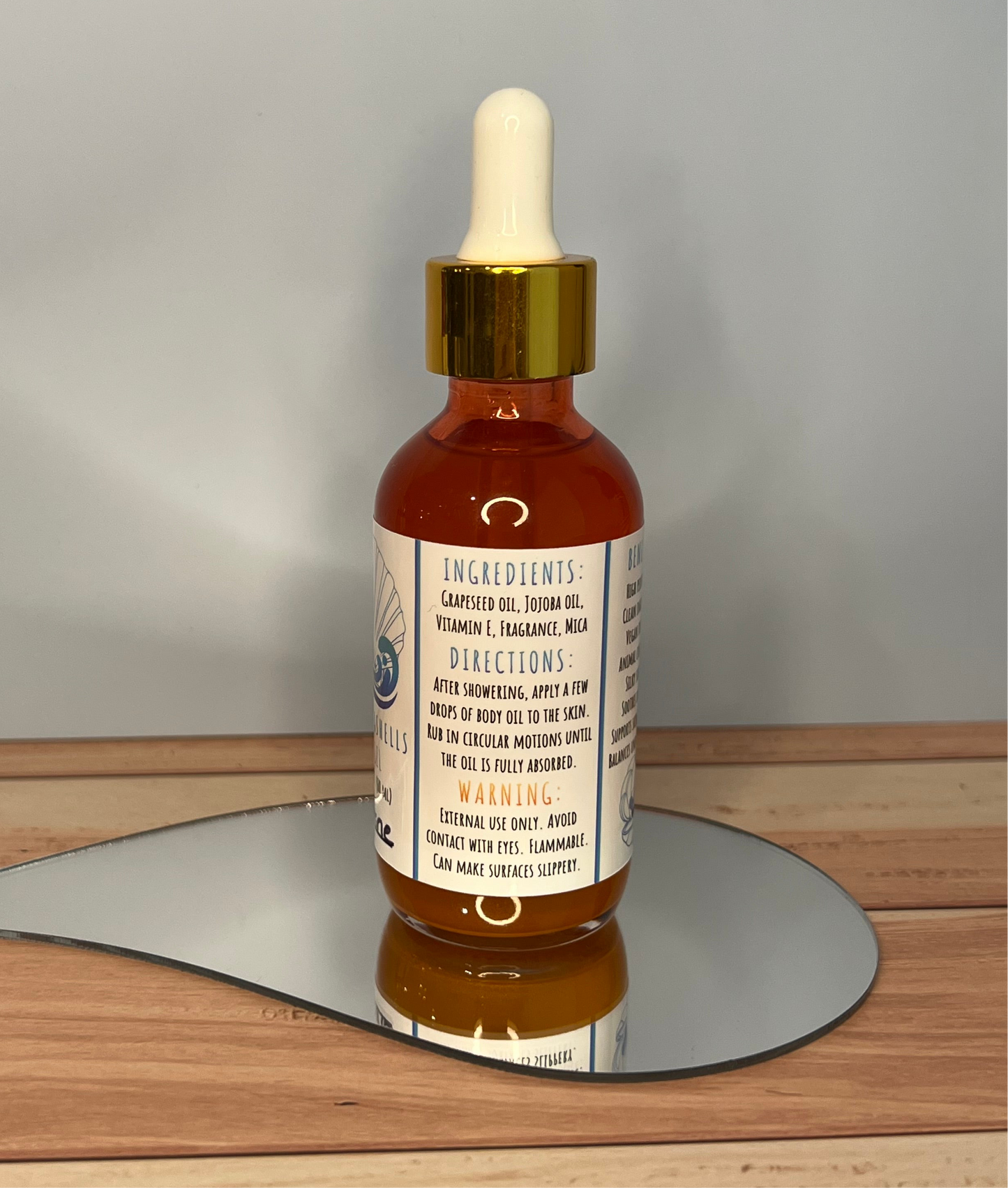 “Tangerine” Scented Body Oil