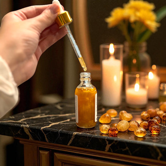 “Amber” Scented Body Oil