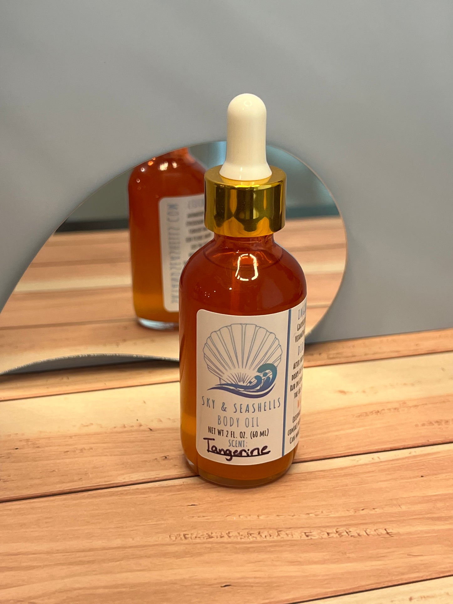 “Tangerine” Scented Body Oil
