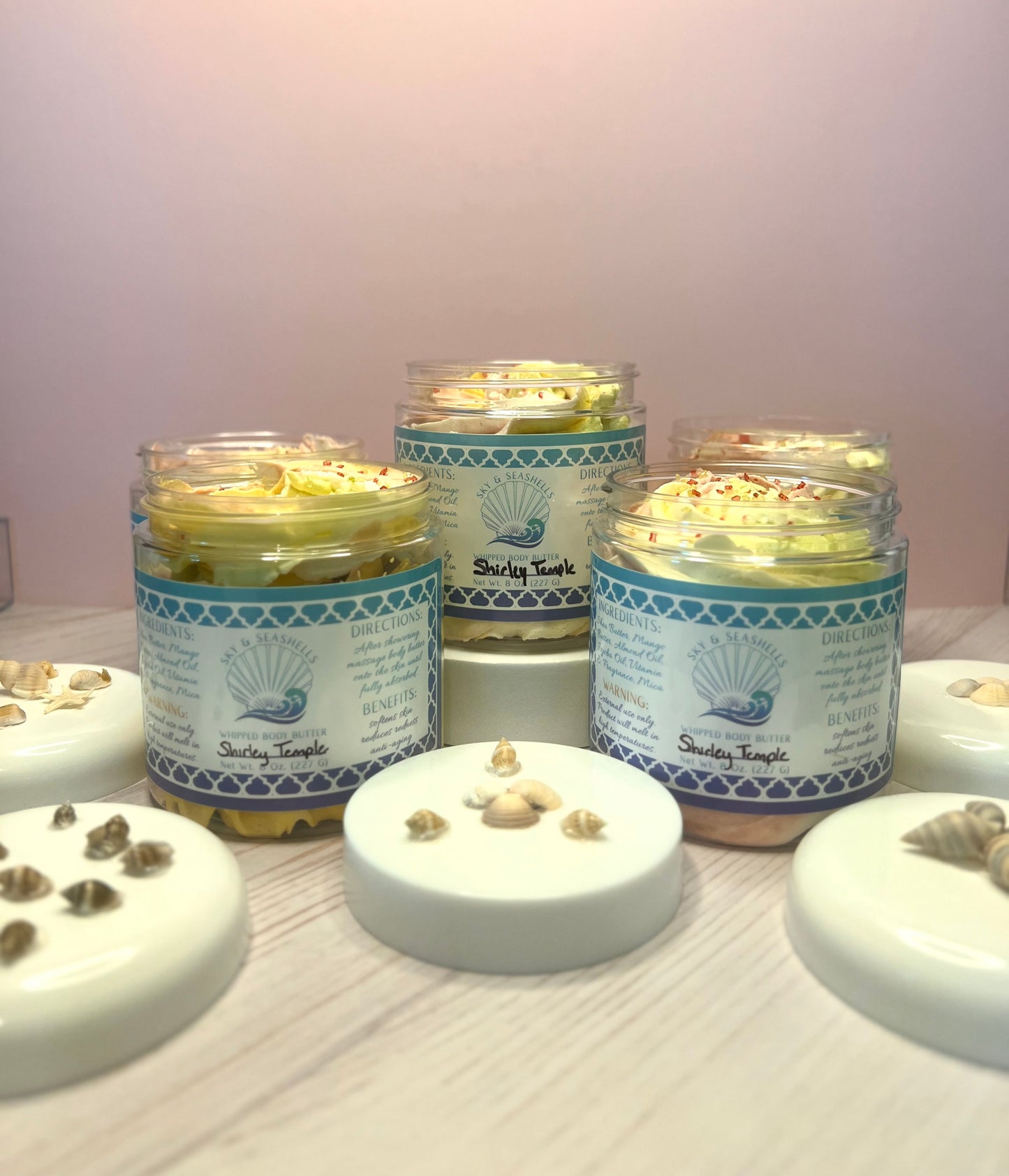 “Shirley Temple” Scented Whipped Body Butter