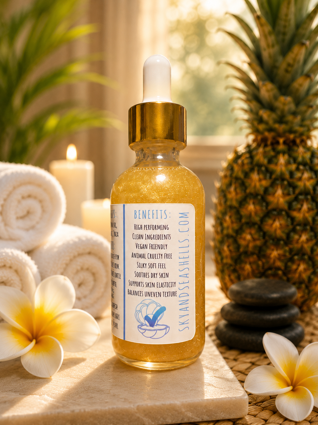 “Pineapple” Scented Body Oil