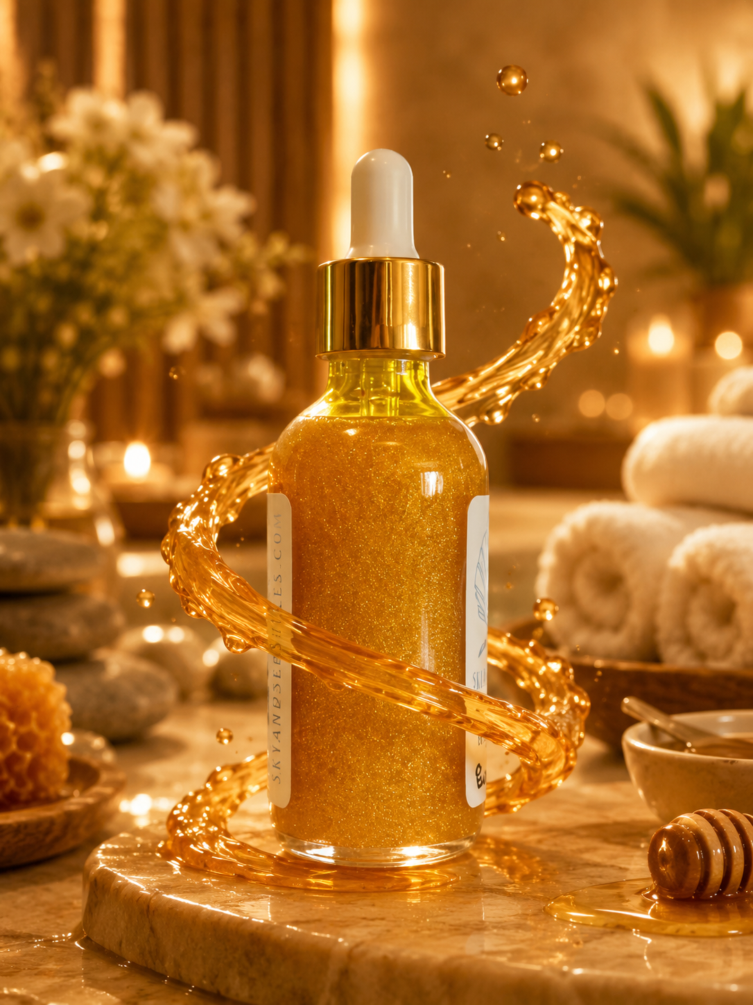 “Pure Honey” Scented Body Oil