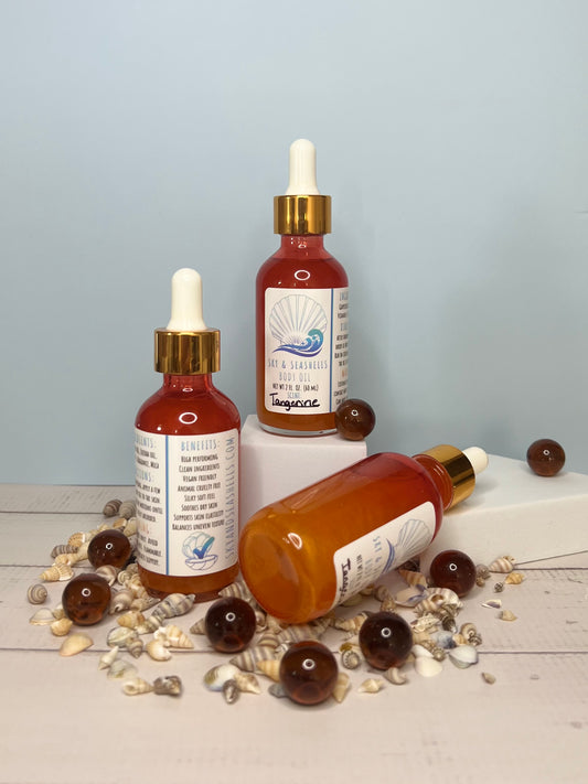 “Tangerine” Scented Body Oil