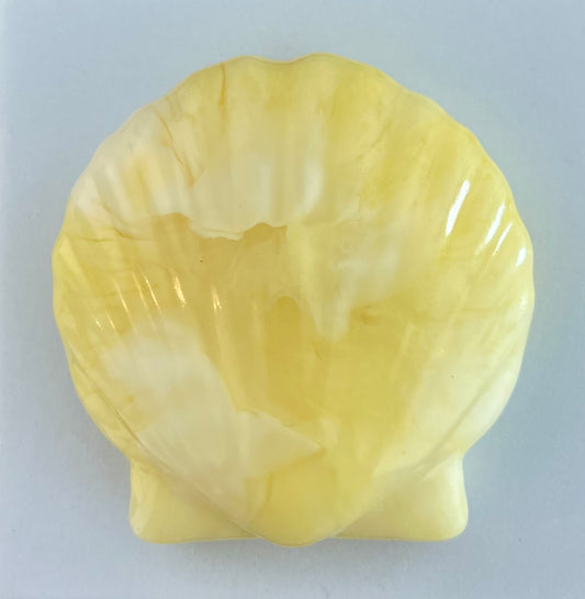 “Jasmine Dreams” Scented Seashell  Shaped Soap Bar - Aloe Based
