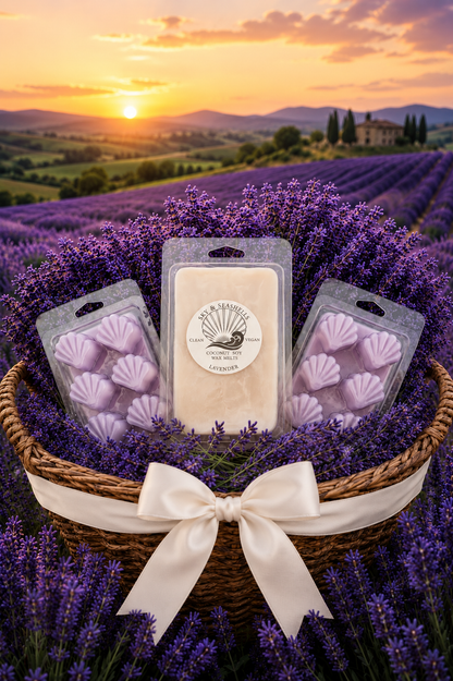 “Lavender” Scented Coconut Soy Wax Melts