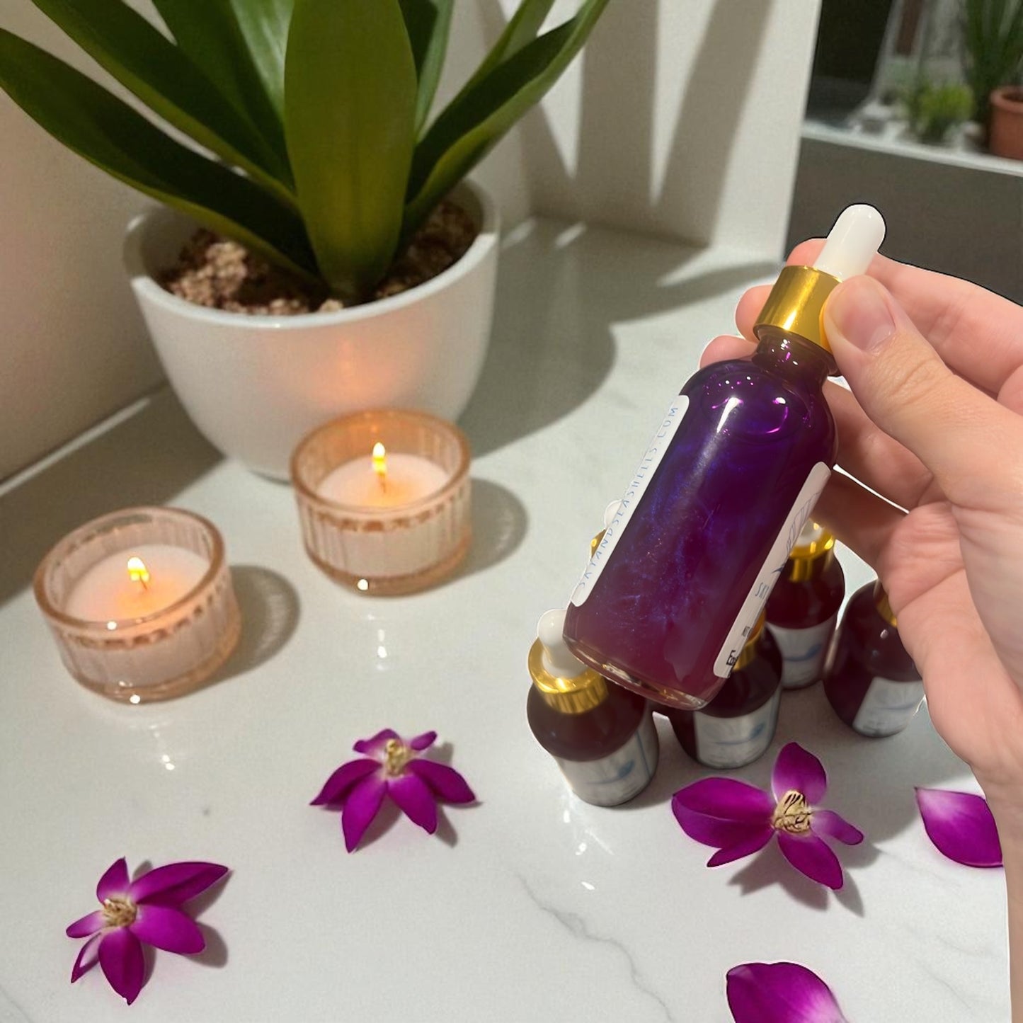 “Frosted Winter Berry” Scented Body Oil