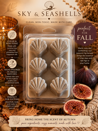 “Autumn Fig Harvest” Scented Coconut Soy Wax Melts