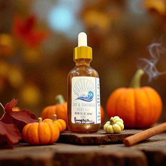 “Pumpkin Sandalwood” Scented Body Oil