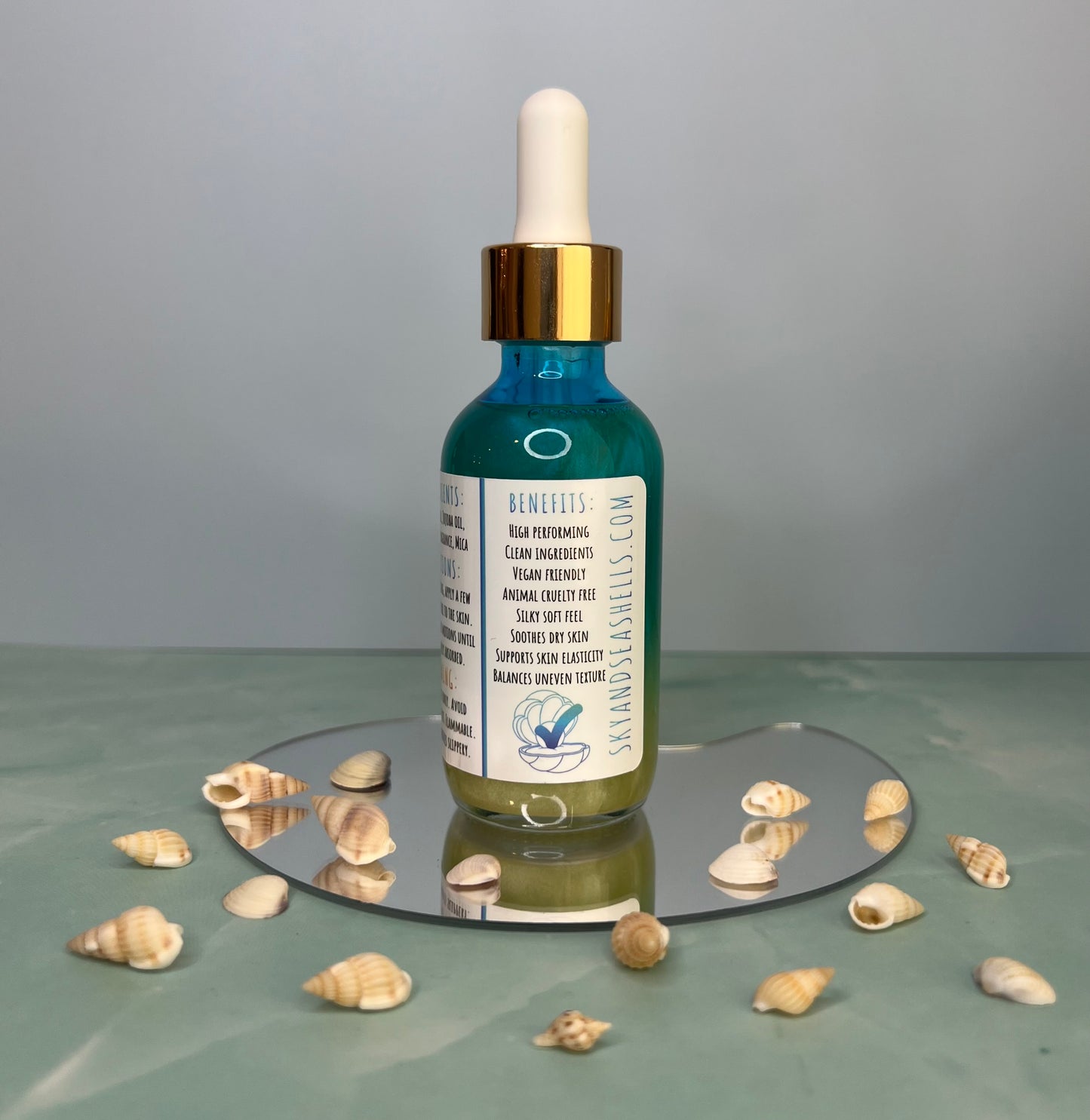 “Coconut Shimmer” Body Oil