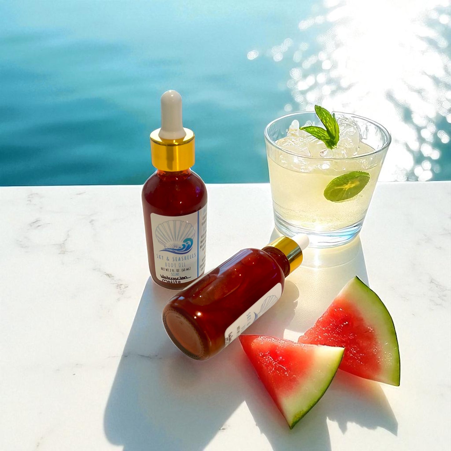 “Watermelon Mojito” Scented Body Oil
