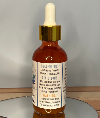 “Tangerine” Scented Body Oil