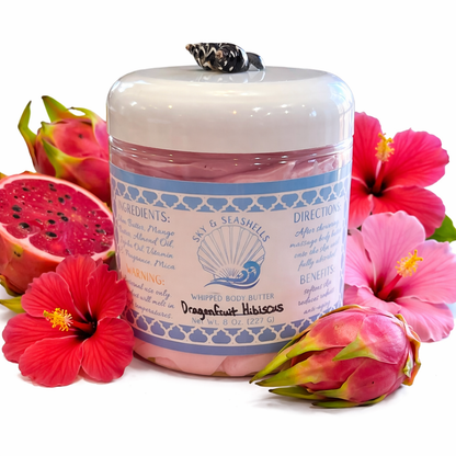 “Dragonfruit Hibiscus” Scented Whipped Body Butter