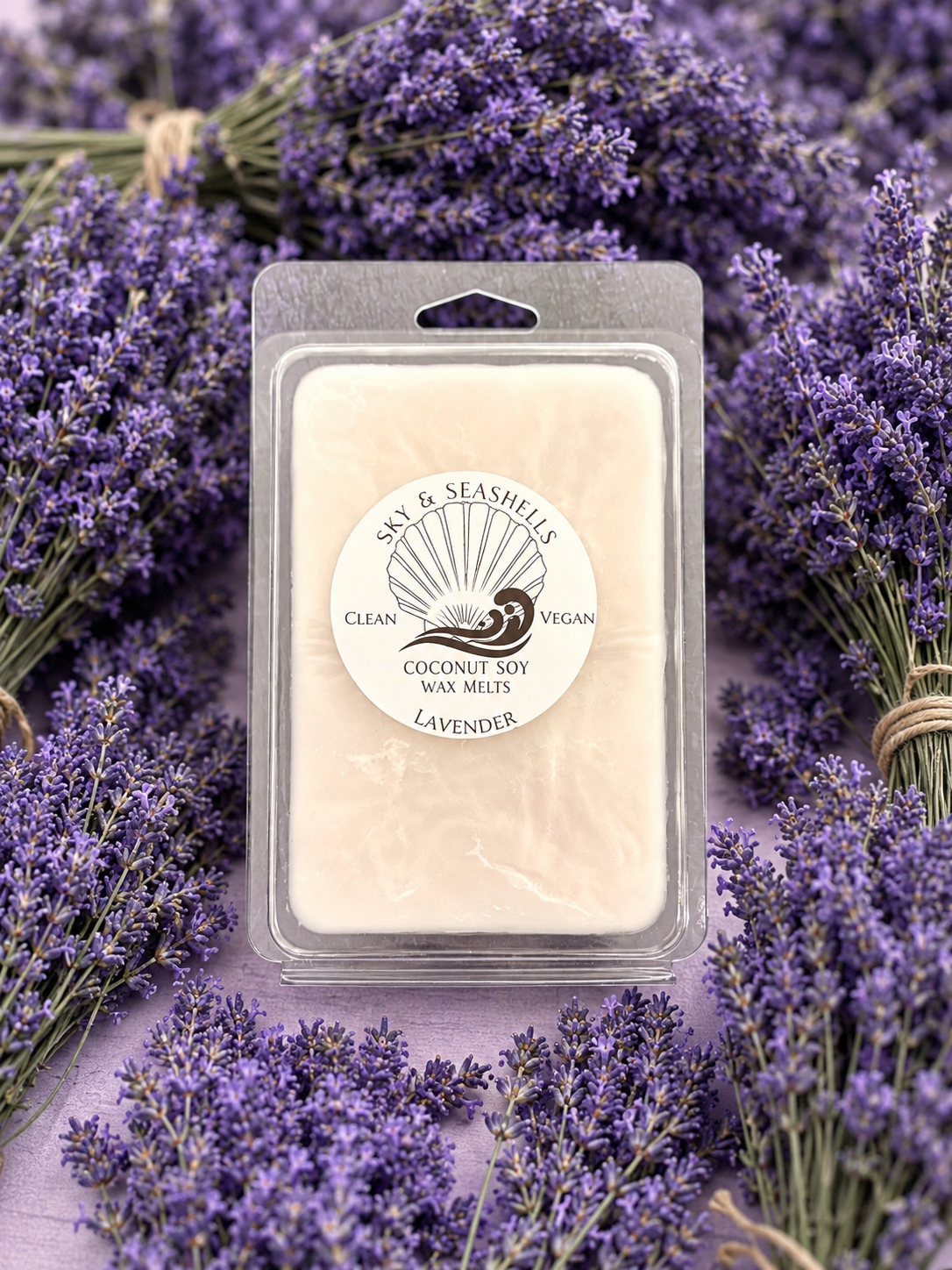 “Lavender” Scented Coconut Soy Wax Melts