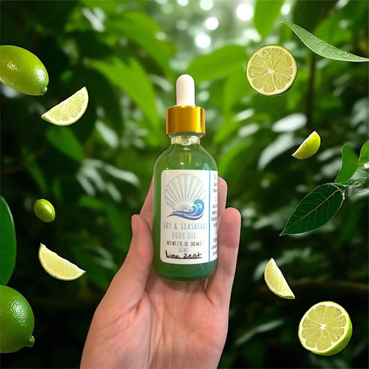 “Lime Zest” Scented Body Oil