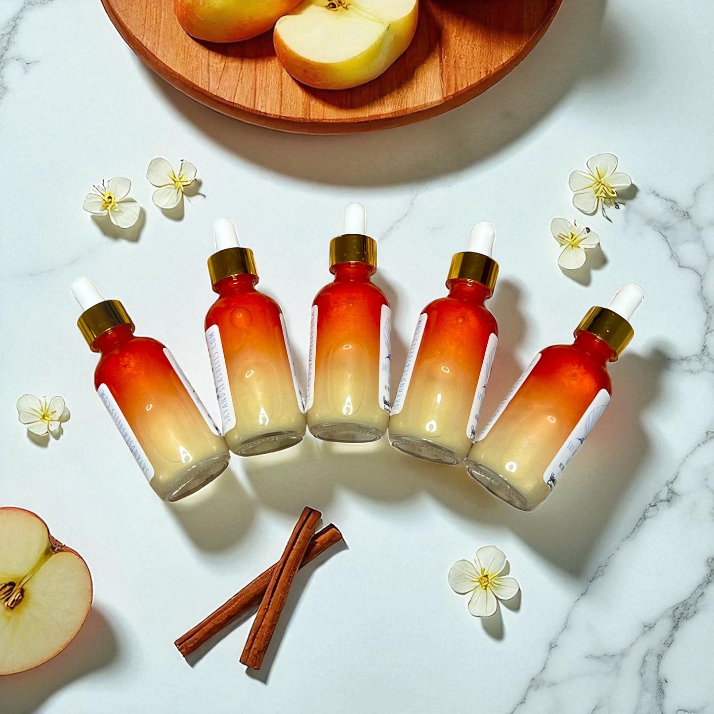 “Vanilla Apple Cinnamon” Scented Body Oil