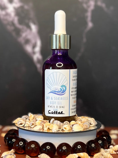 “Coffee” Scented Body Oil