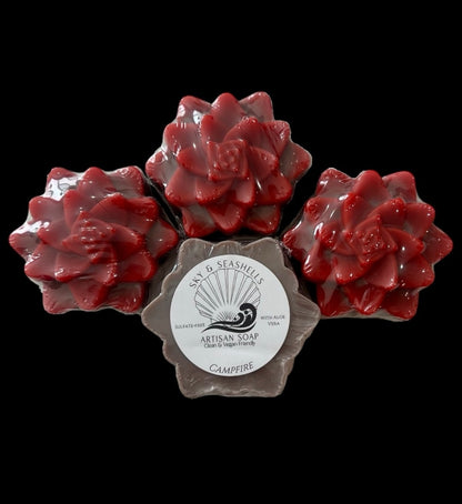 “Campfire” Scented Bar Soap With Aloe