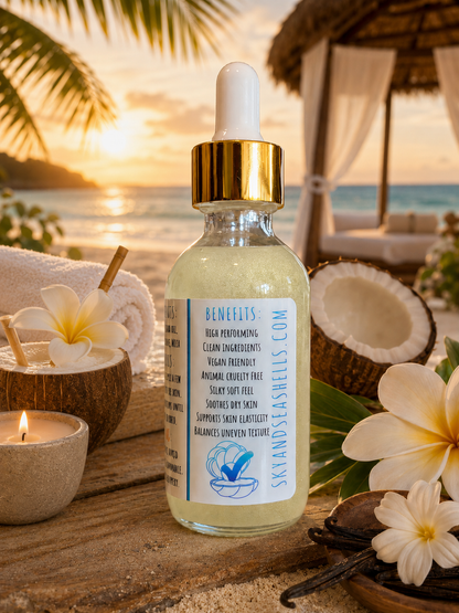 “Coconut Paradise” Scented Body Oil