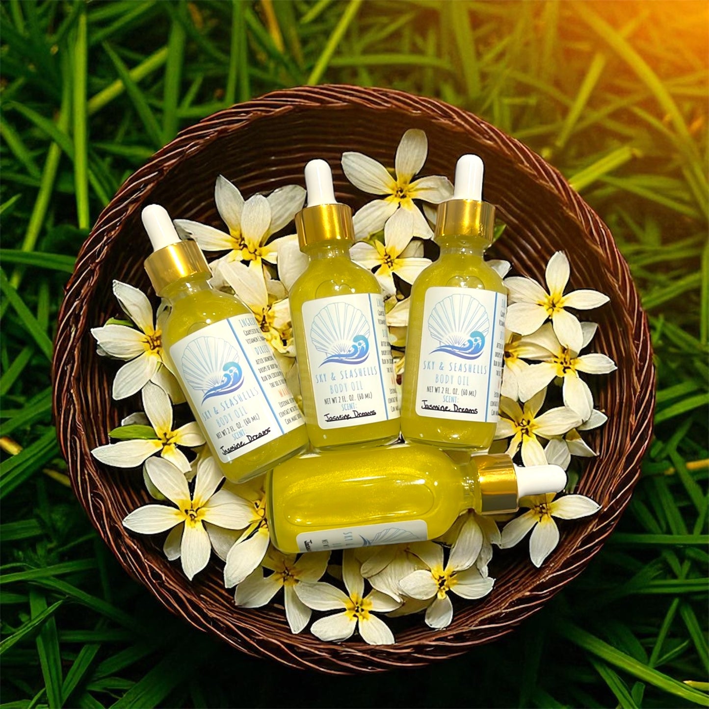 “Jasmine Dreams” Scented Body Oil