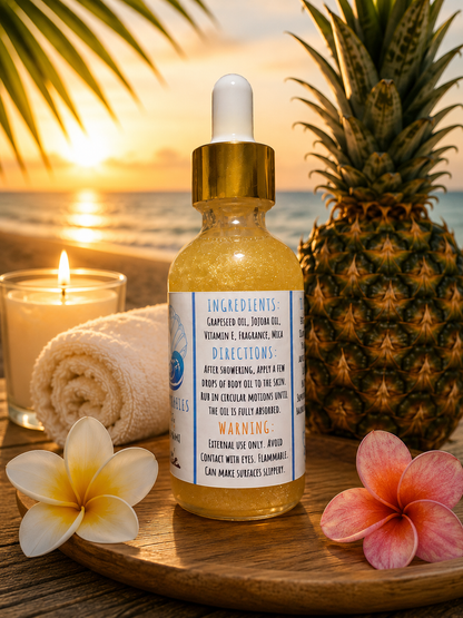 “Pineapple” Scented Body Oil