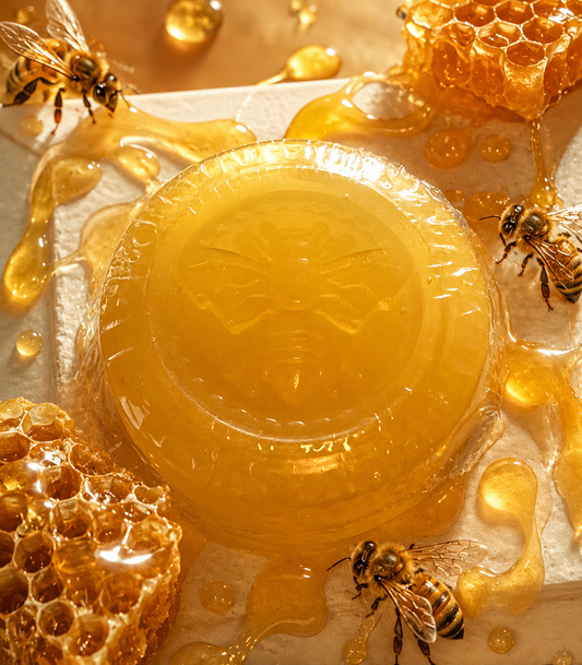 “Pure Honey” Scented Bar Soap With Real Honey