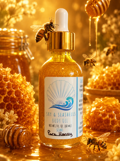 “Pure Honey” Scented Body Oil